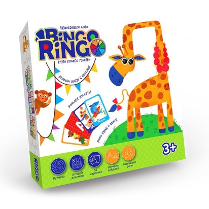 Развивающее лото серия Bingo Ringo ГВР01-01